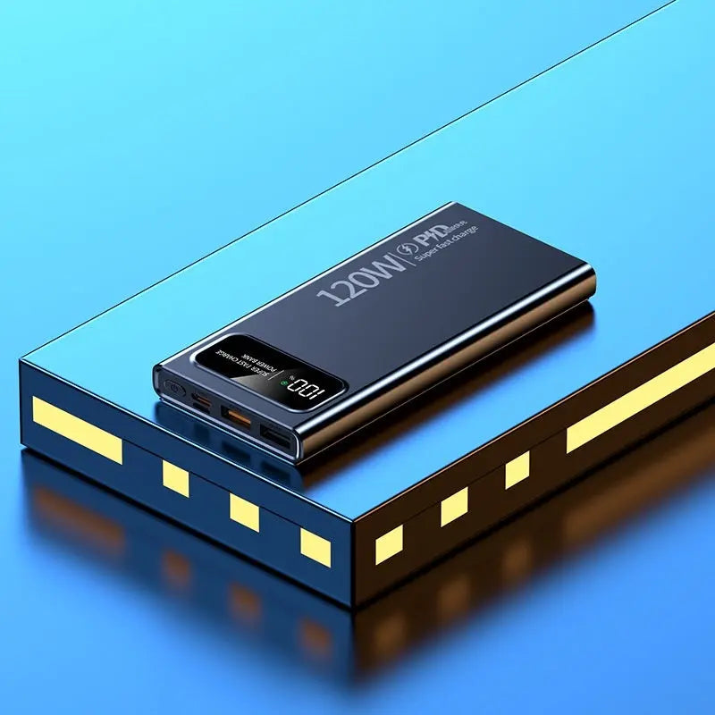 New 120W Power Bank 20000 MA Super Fast Charge Large Capacity Mobile Power Supply - SMSB 66