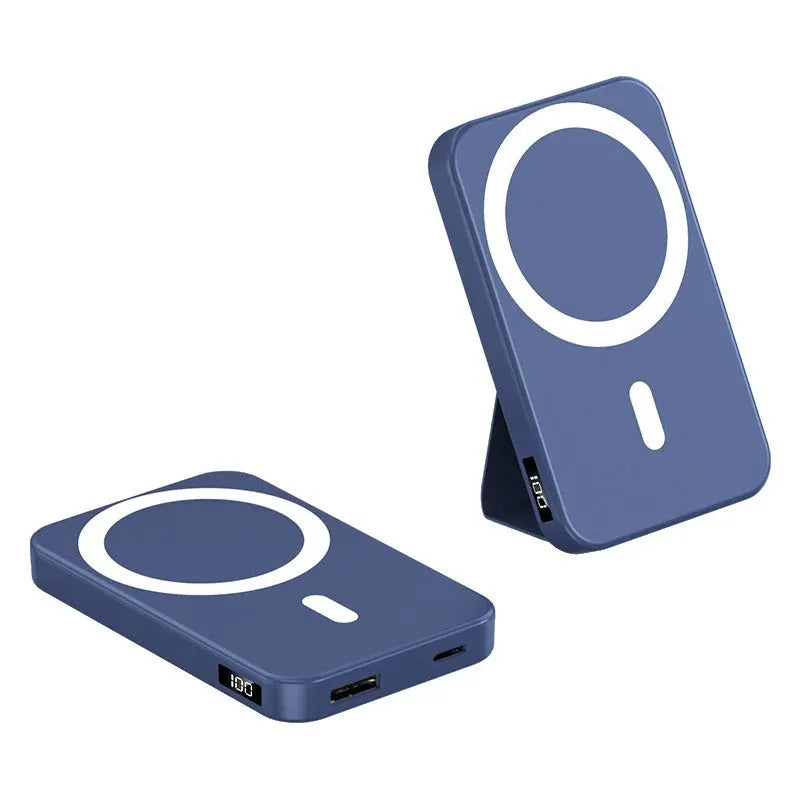 New Custom Logo Portable 10000mah Wireless Power Station 22.5W Fast Charger Stand Holder Magnetico Power Bank - SMSB 66