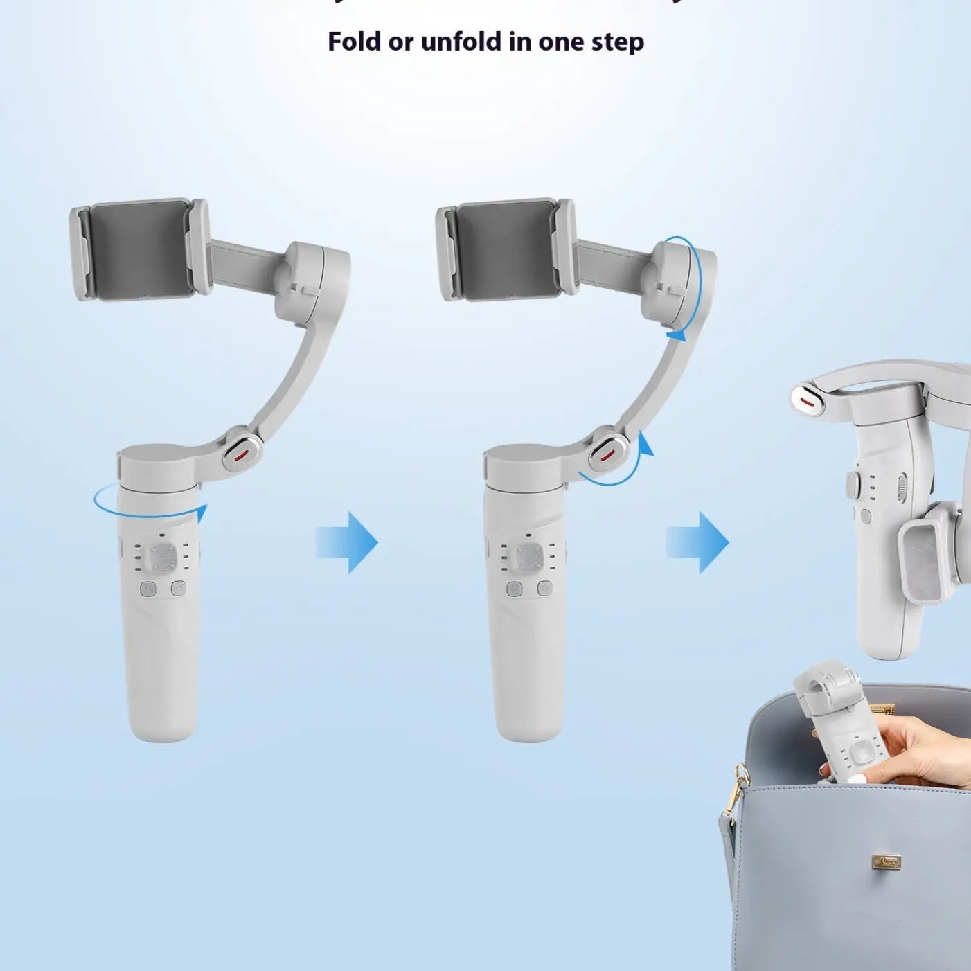 New M01 Handheld Tripod Phone Stabilizer - SMSB 66