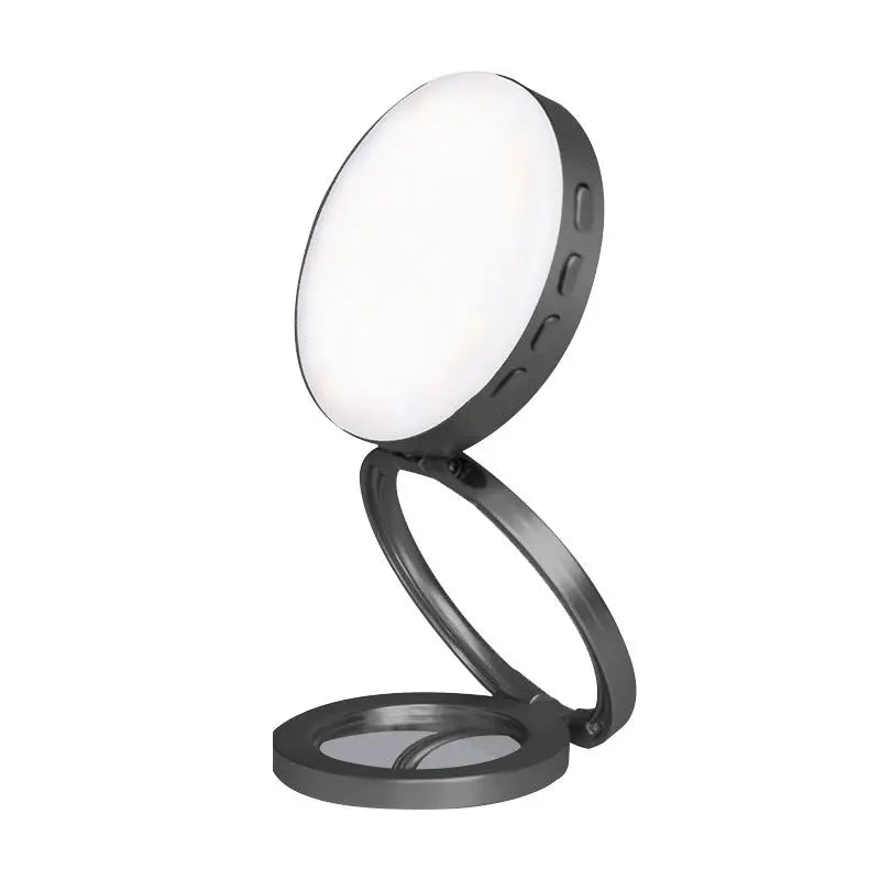 New YSH-126 LED Magnetic Phone Fill Light Photography Lamp Desktop Video Conference Live Pocket Light Mirror - SMSB 66