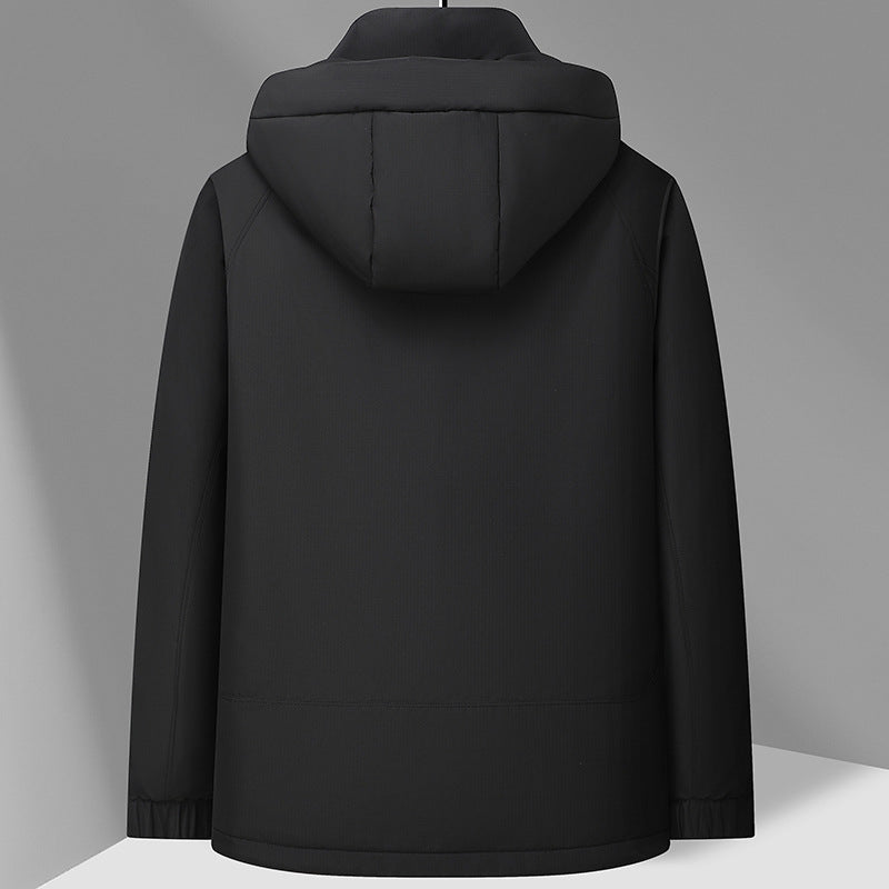 Outdoor Same White Duck Down Hooded Jacket - SMSB 66