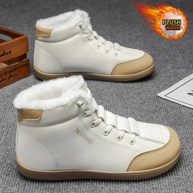 One kick mid top wide last shoes big toe cotton shoes eprolo