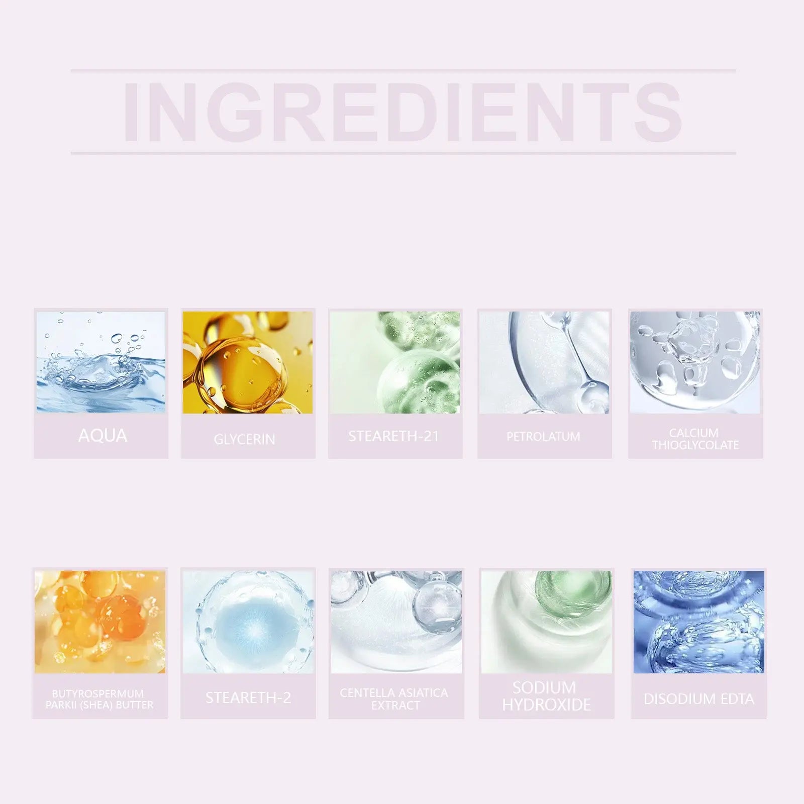 OceAura Body Hair Removal Cream, Gentle Body Hair Removal Hand Hair Leg Hair Cleansing Hair Removal Cream For Men And Women eprolo