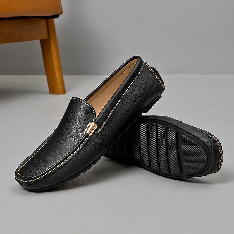 Outdoor Leather Leisure Driving Men's One Pedal - SMSB 66