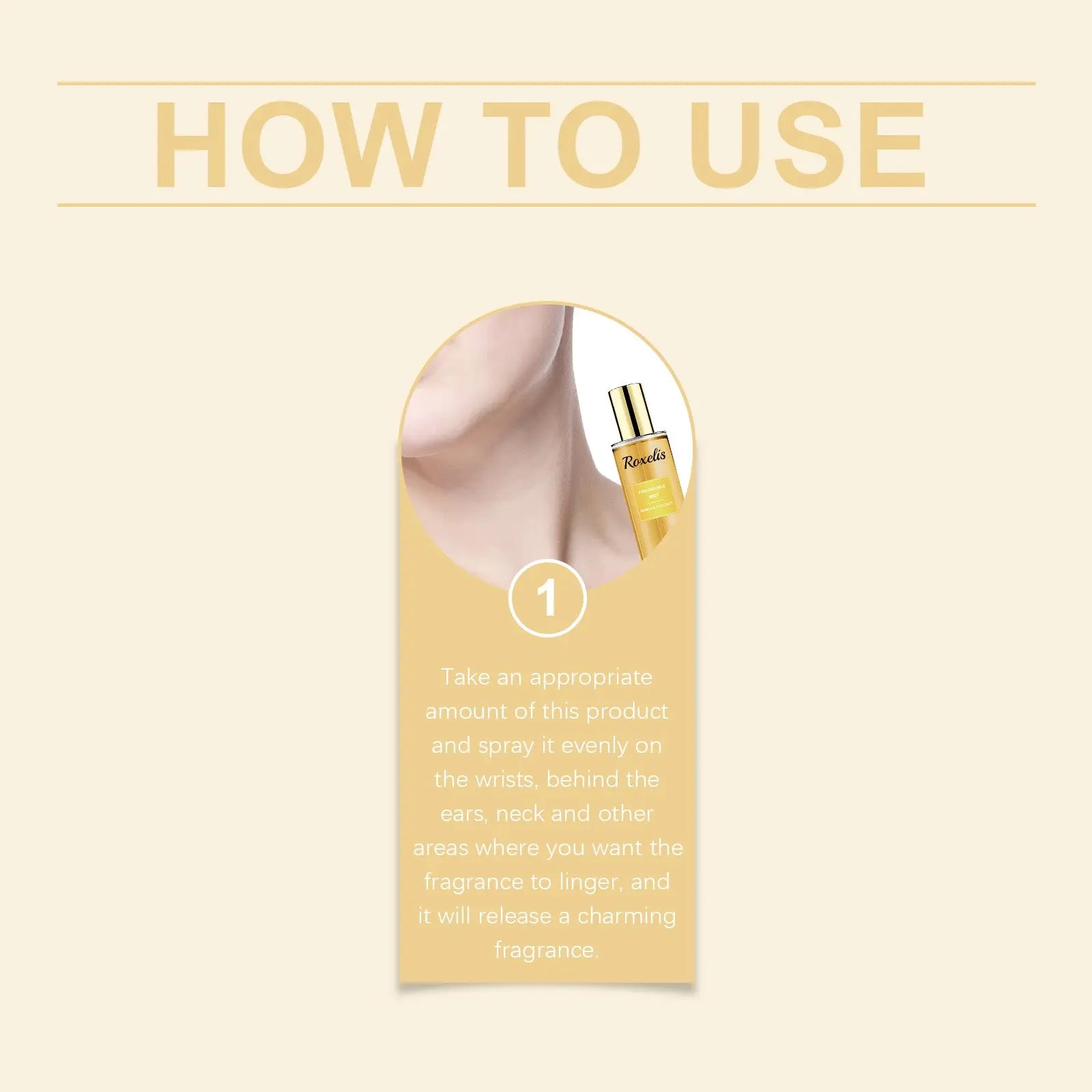 Roxelis Vanilla Coconut Fragrance Spray Long Lasting Fragrance Refreshing Body Spray Floral Fruit Fragrance Refreshing Body Fragrance - SMSB 66