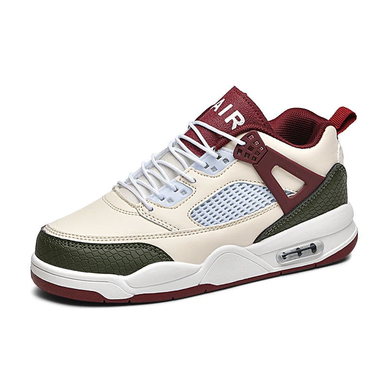 Zhongda Boys' AJ3 sports board Shoes Children's Girls' casual basketball shoes autumn and winter leather children's shoes - SMSB 66