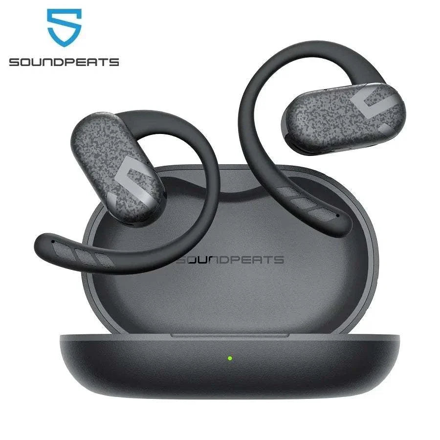 SoundPEATS Breezy Open-Ear Wireless Earphones Bluetooth 5.4 Earbuds With Dual Dynamic Drivers, Multipoint Connection, Total 40H - SMSB 66
