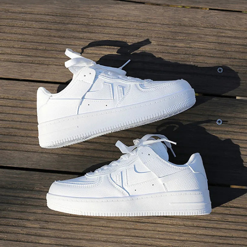 Sneakers Women's New Fashion Simple and Versatile Small White Shoes Flat Sports Casual Women's Shoes Shoes for Women - SMSB 66