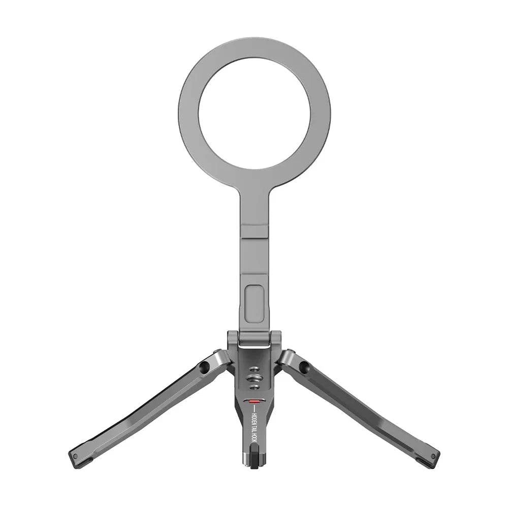 Flymile Magnetic Selfie Stick Tripod for Magsafe iPhone 16 15 14 13 12 Pro Max Samsung Phone Foldable Desktop Tripod 1/4" Holes - SMSB 66