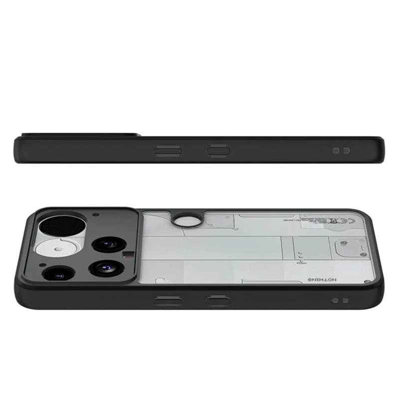 Magnetic Case For Nothing Phone 3 Phone3 Case Ring Stand Transparent Back Cover Protect Shell Shockproof Bumper - SMSB 66