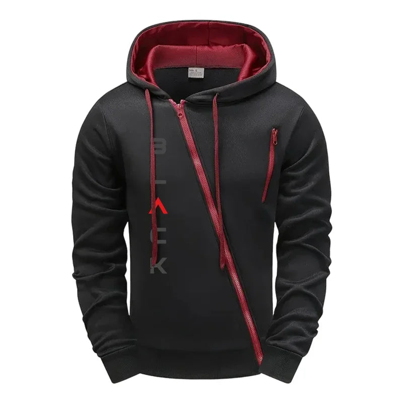 2025 Hot Sale Mens Tracksuit Hoodie Sweatpants Black Letter Print Zipper Jacket Jogger Pants Autumn Winter Casual Fashion Outfit - SMSB 66