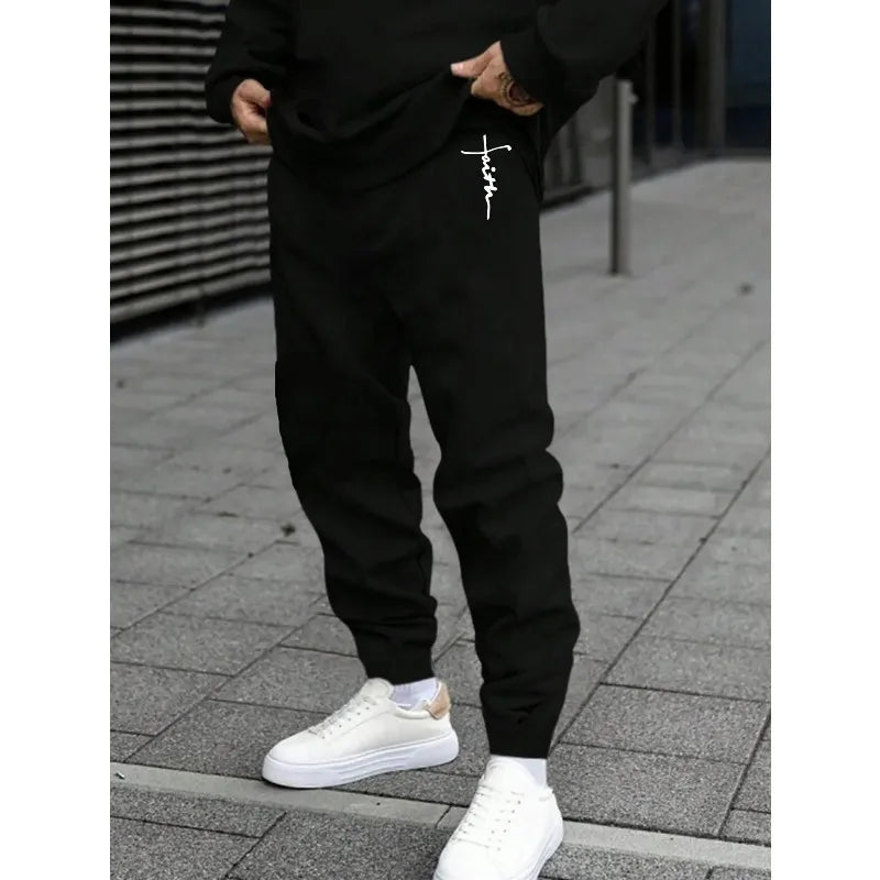 Hot Sales Mens Tracksuit Printing Sweatshirt Jogging Sweatpants Casual Sports Tops Pants Man Clothing Street Hip Hop Sportswear - SMSB 66