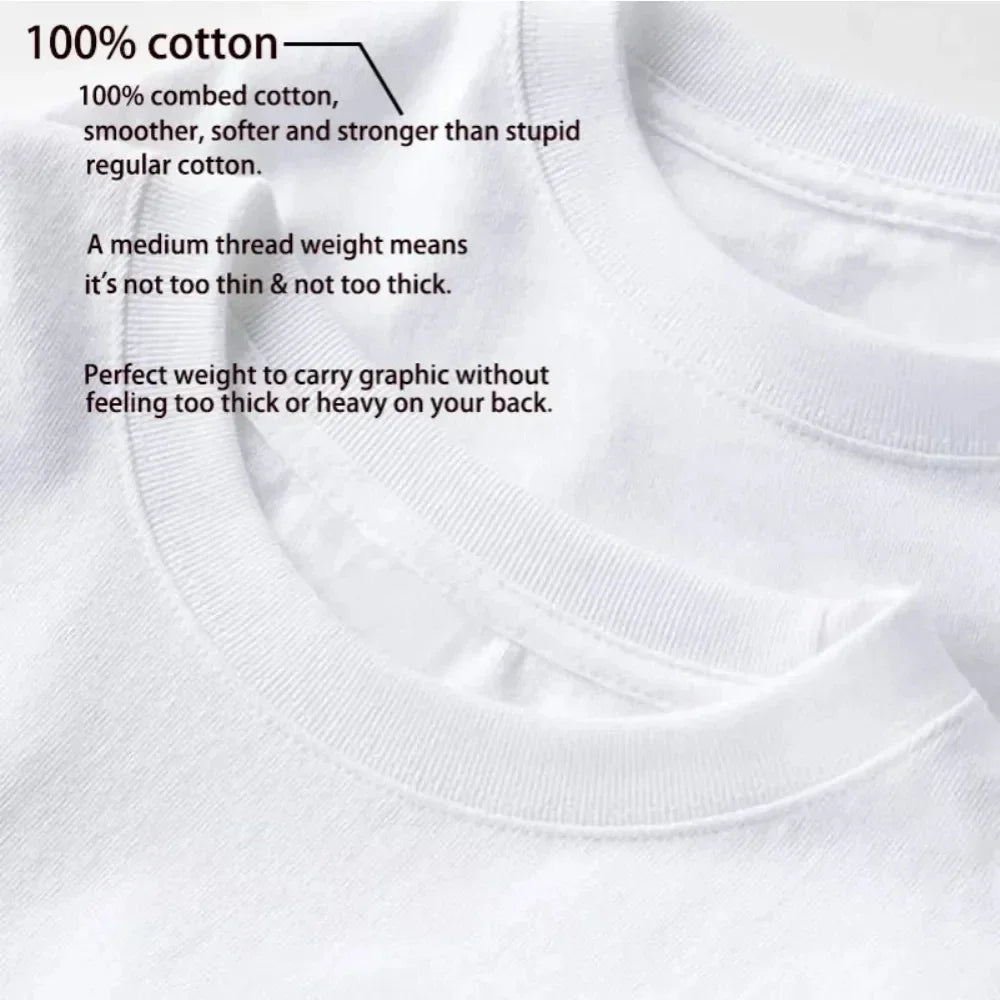 Retro Simple Letter Summer Men's 100% Cotton Comfortable Breathable Casual Fashion T-Shirt Outdoor Street Clothing for Men Teess - SMSB 66