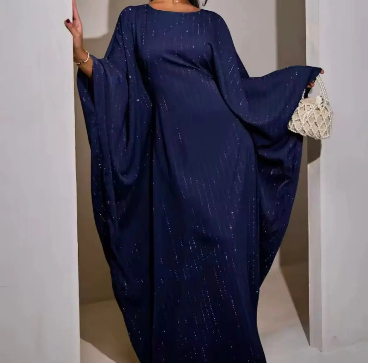 Sharut Vente en gros Abaya islamique de Dubaï Robe musulmane de luxe avec papillon pour femmes Robes Eid élégantes en strass Modeste Abaya 2025 SMSB 66