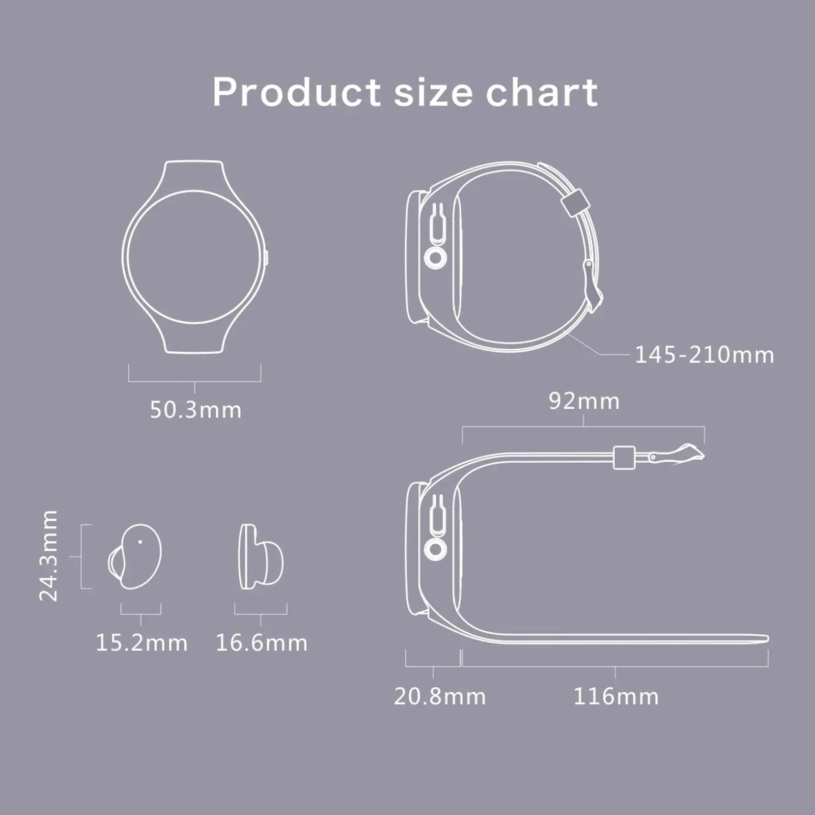 Sleep Exercise Pedometer Heart Rate Bracelet Bluetooth Headset Combo - SMSB 66