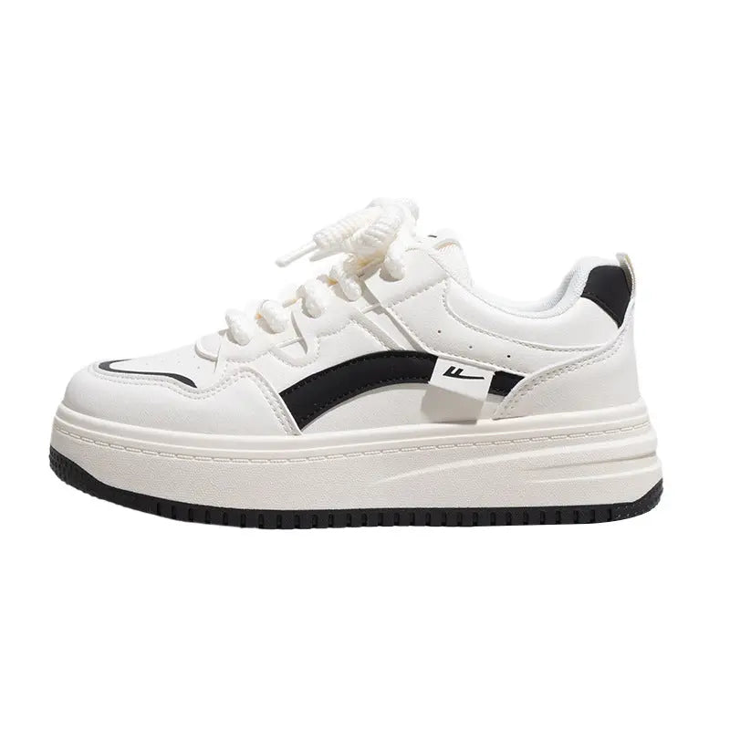 Splicing color blocking simple thick soled shoes for warmth eprolo