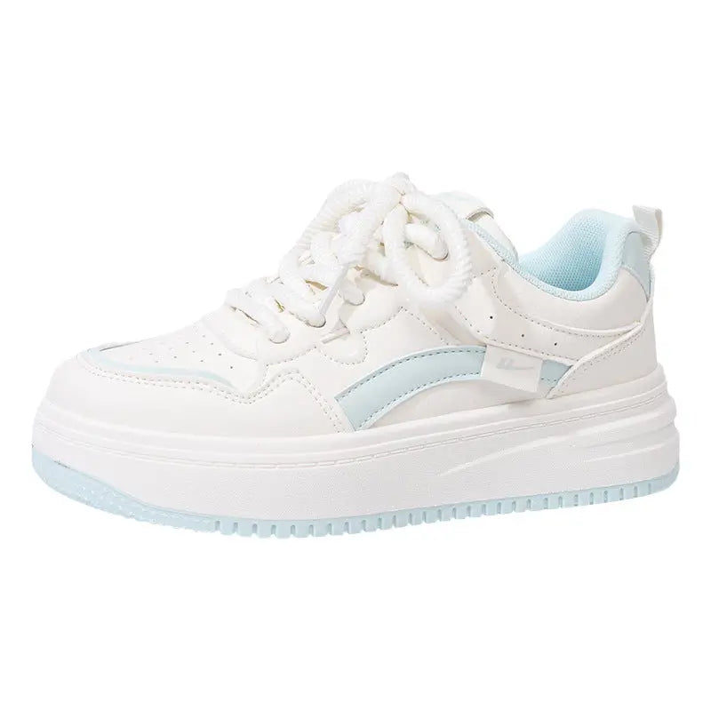 Splicing color blocking simple thick soled shoes for warmth eprolo