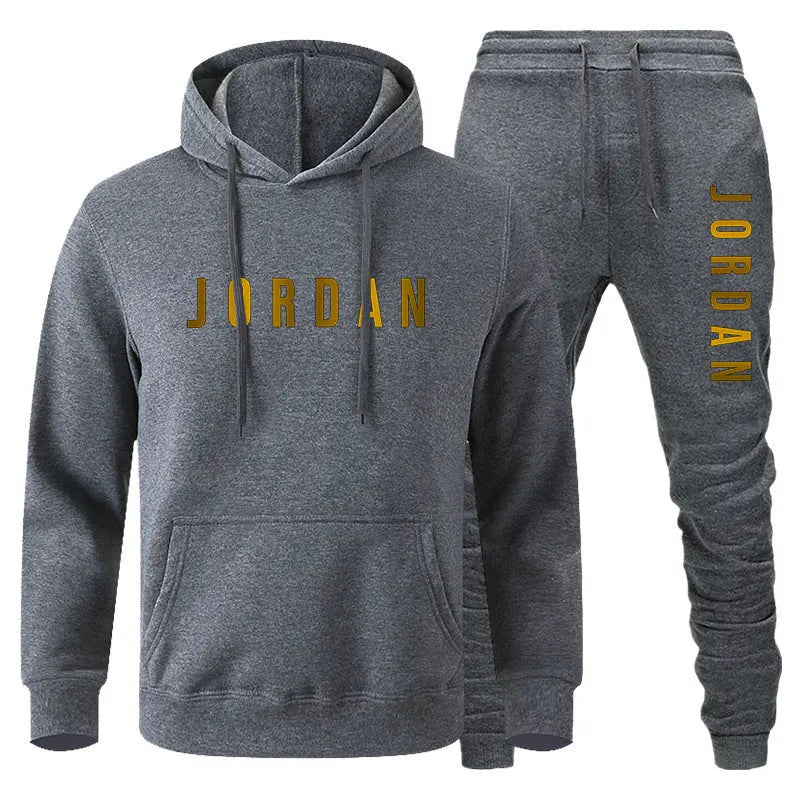 Sweatshirt set for autumn and winter men's casual sports hoodie set eprolo