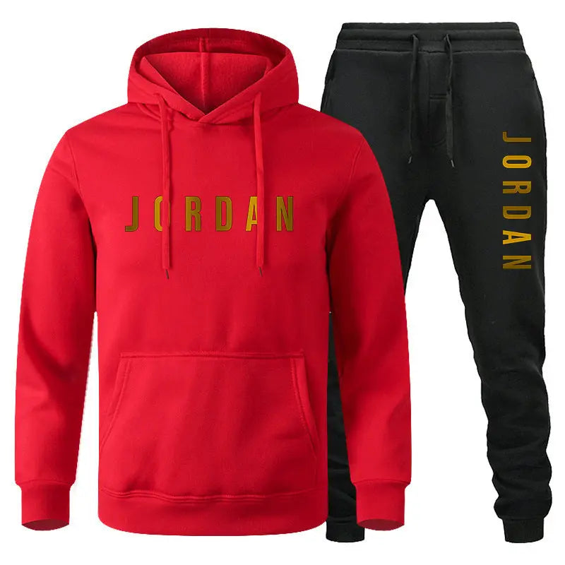 Sweatshirt set for autumn and winter men's casual sports hoodie set eprolo