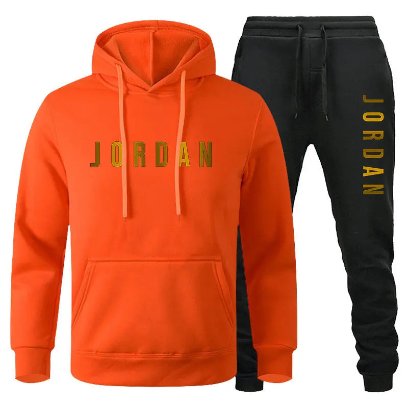 Sweatshirt set for autumn and winter men's casual sports hoodie set eprolo