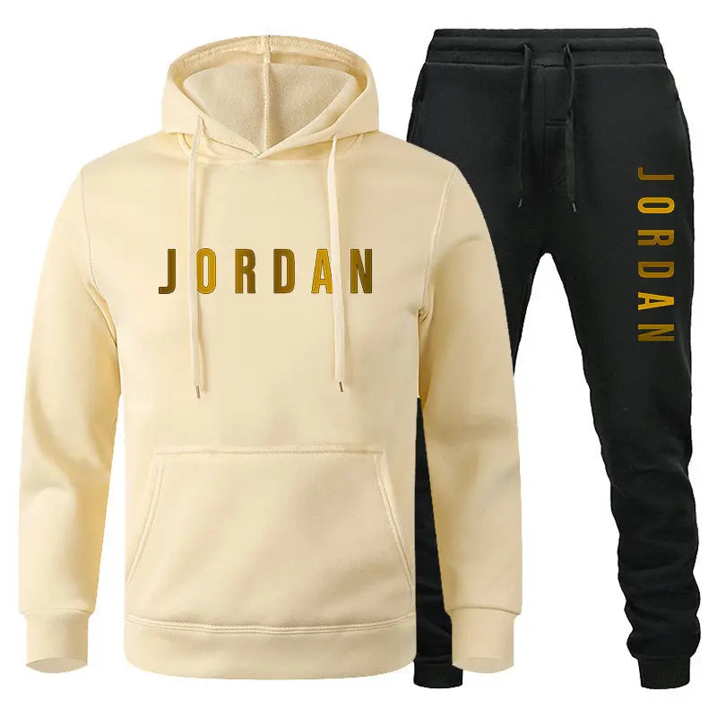 Sweatshirt set for autumn and winter men's casual sports hoodie set eprolo