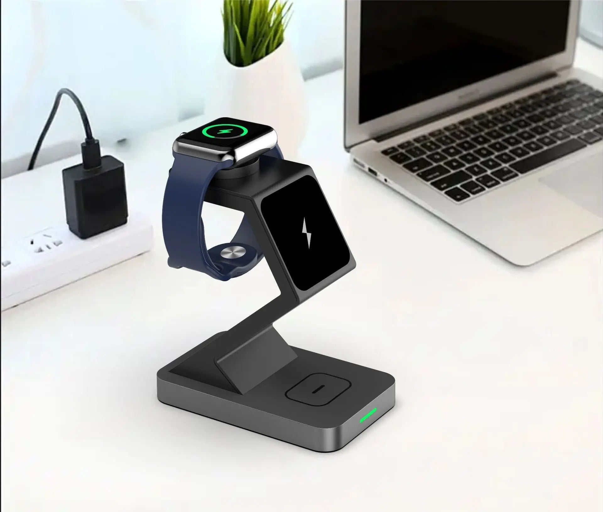 Three In One Magnetic Wireless Charger Phone Holder - SMSB 66