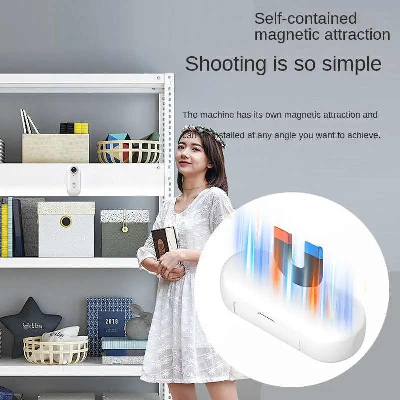 Thumb Bike Camera Magnetic Back Clip Sports Camera Thumb Recorder Pet - SMSB 66