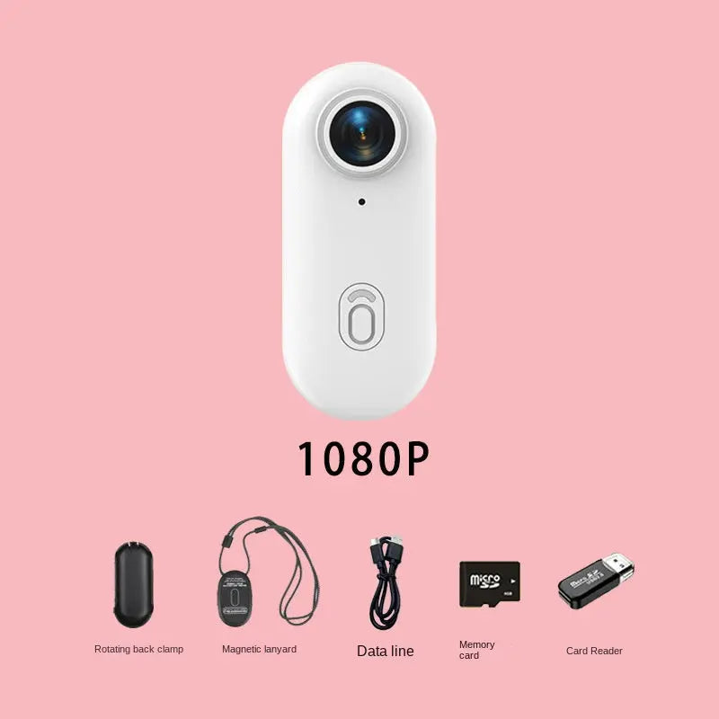 Thumb Bike Camera Magnetic Back Clip Sports Camera Thumb Recorder Pet - SMSB 66