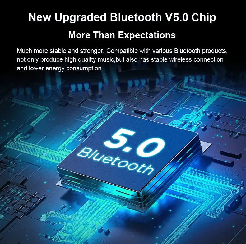 Waterproof Bluetooth 5.0 Earbuds Stereo Sport Wireless Headphones In Ear Headset - SMSB 66