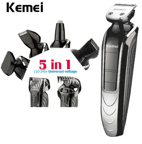 Whole body wash Rechargeable Multifunction Personal Electric Men Hair Clipper Shaver Beard Trimmers Nose Cutting Machine Haircut - SMSB 66
