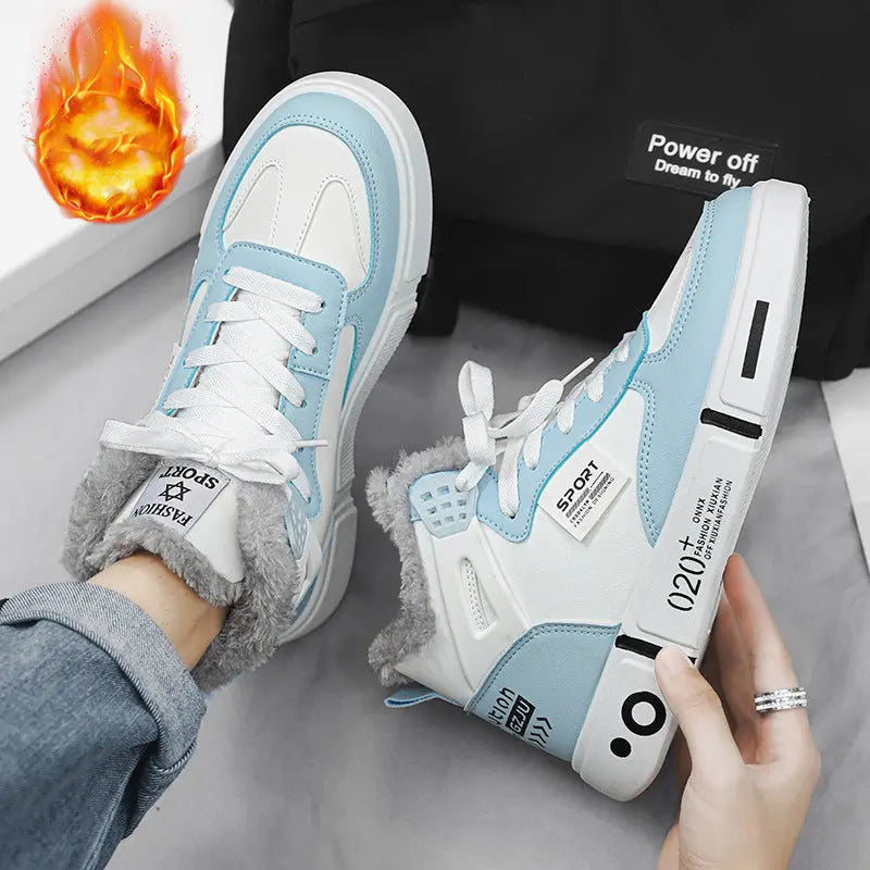 Winter Slippers Warm Men Shoes Waterproof Non-Slip Plush Sneakers Male shoes Boots Men Sneakers Winter - SMSB 66