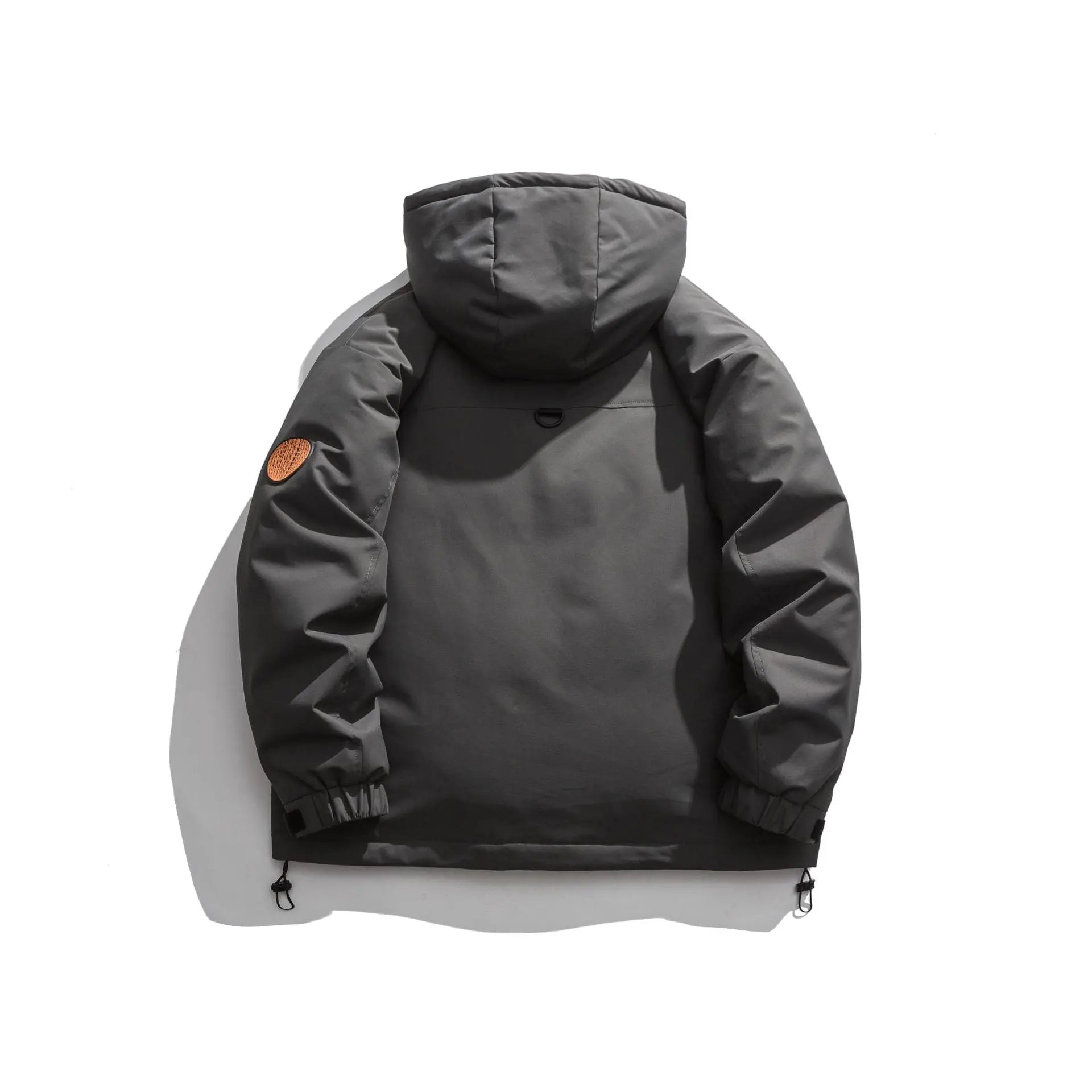 Workwear Hooded Down Jacket for Men Outdoor Warm Coat White Duck Down - SMSB 66