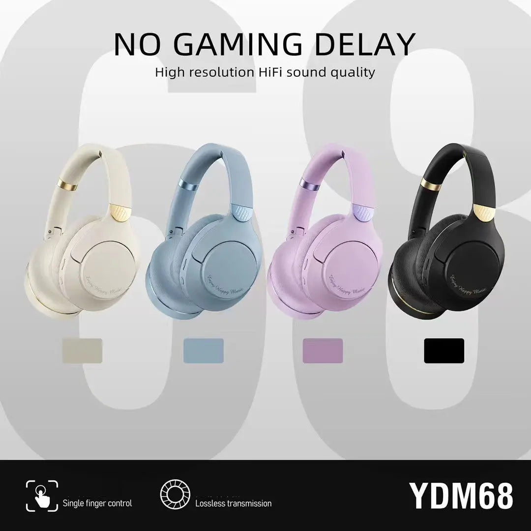 YDM68 new wireless Bluetooth headset with heavy bass gaming headset - SMSB 66