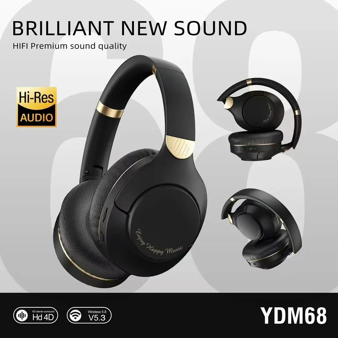YDM68 new wireless Bluetooth headset with heavy bass gaming headset - SMSB 66