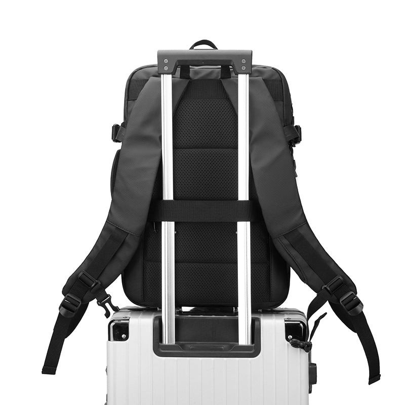 Large Capacity Short Business Trip Computer Men's Backpack - SMSB 66