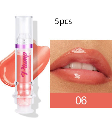 New Tube Lip Rich Lip Color Slightly Spicy Lip Honey Lip Glass Mirror Face Lip Mirror Liquid Lipstick - SMSB 66
