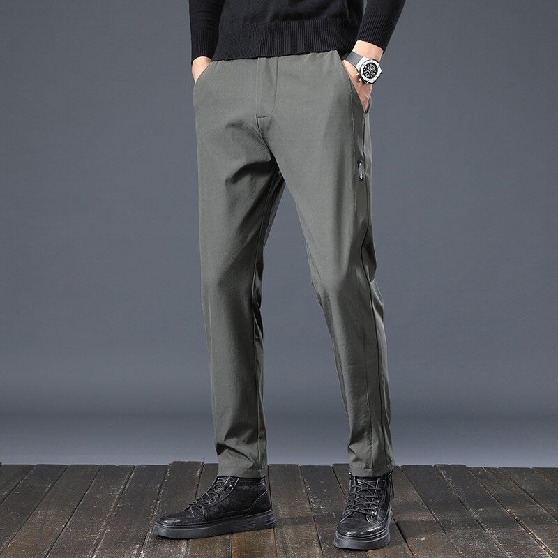 Men's Fashion Casual Solid Color Loose Pants - SMSB 66