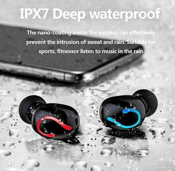 Bluetooth 5.1 Headset TWS Wireless Earphones Mini Earbuds Stereo Headphones IPX7 - SMSB 66