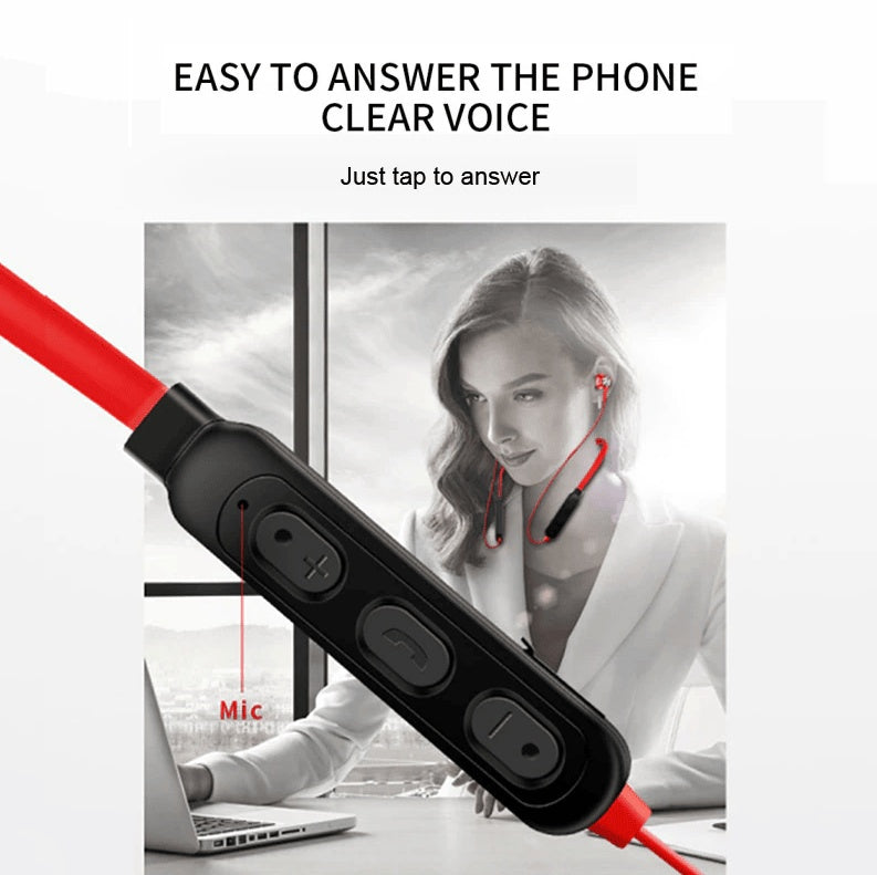 Waterproof Bluetooth 5.0 Earbuds Stereo Sport Wireless Headphones In Ear Headset - SMSB 66