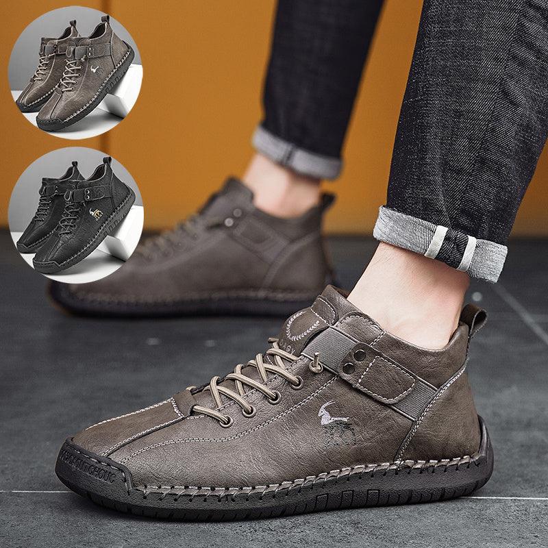 Fashion Men Sneakers Velcro Flats Shoes High Quality - SMSB 66