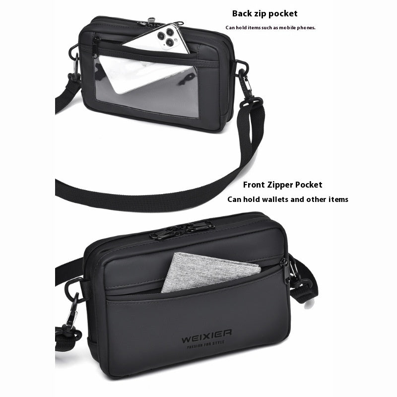 Simple Men's Outdoor Fashion Casual Messenger Bag - SMSB 66