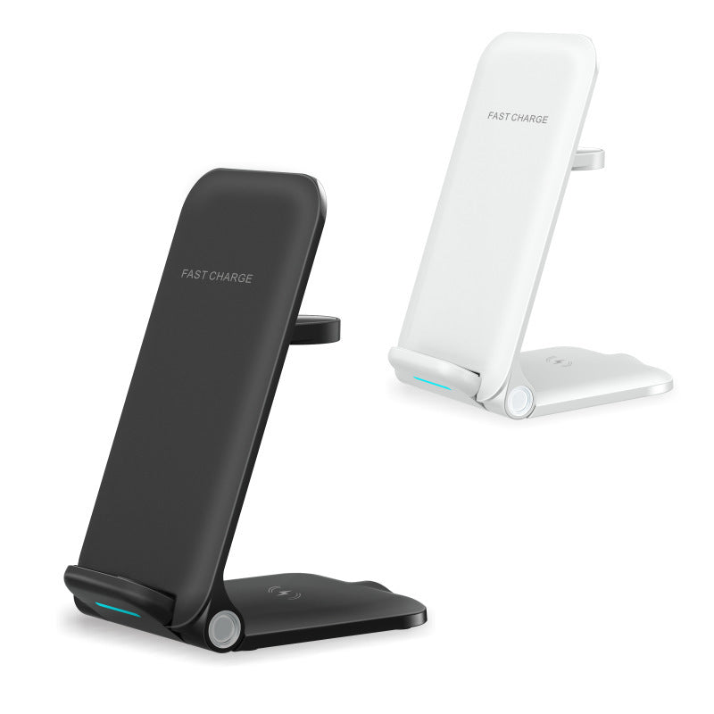 Desktop Vertical Multifunctional Three-in-one Wireless Charger - SMSB 66