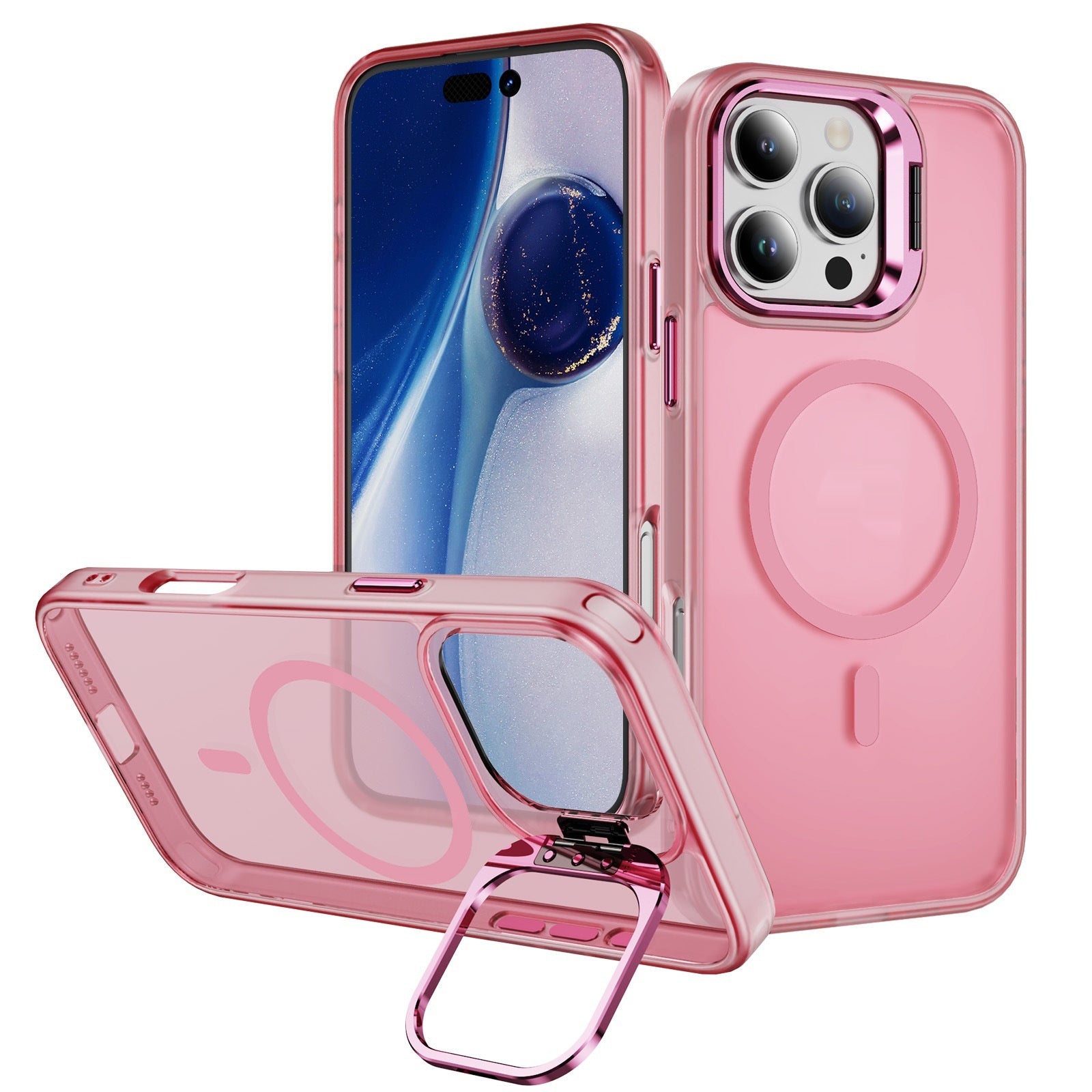 Magnetic Phone Case Lens Bracket Phone Case - SMSB 66