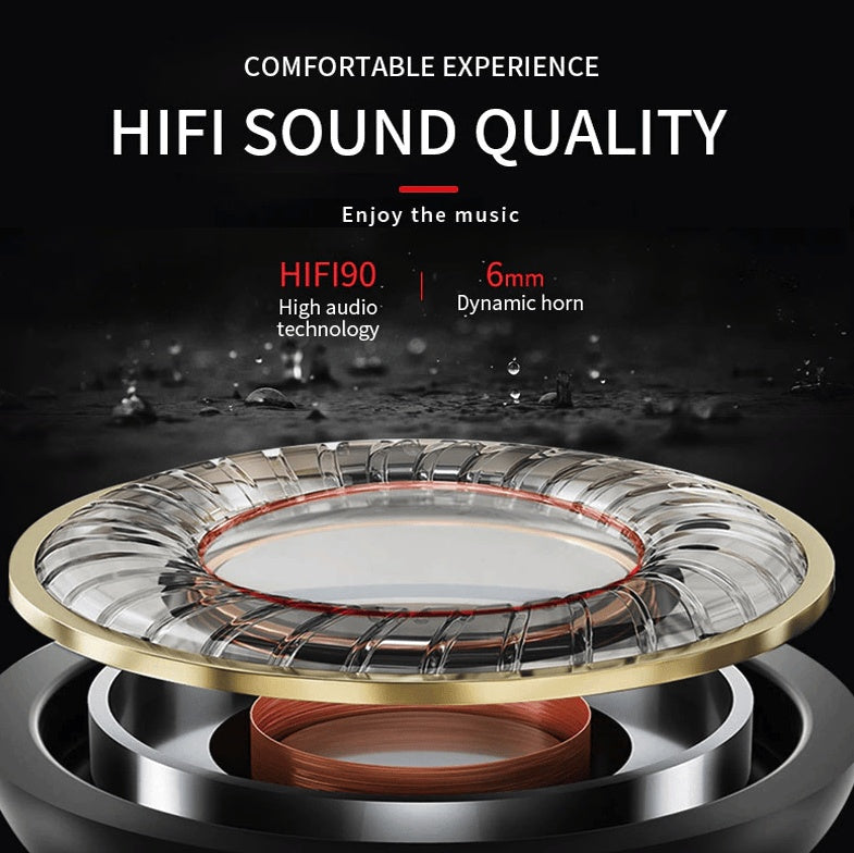 Waterproof Bluetooth 5.0 Earbuds Stereo Sport Wireless Headphones In Ear Headset - SMSB 66