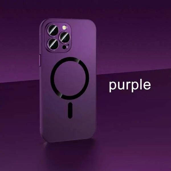 Aluminum Alloy Frame Lens Glass Protective Case Phone Case - SMSB 66