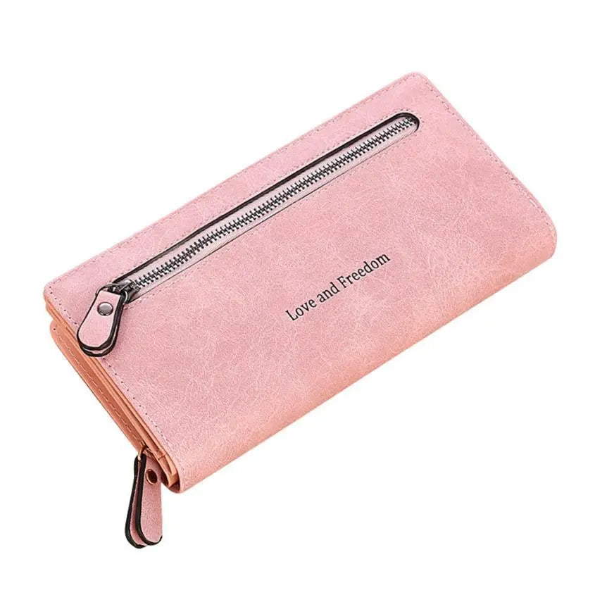 women bags high quality wallet female long wallet fashionable coin purse women purse Carteira feminina - SMSB 66