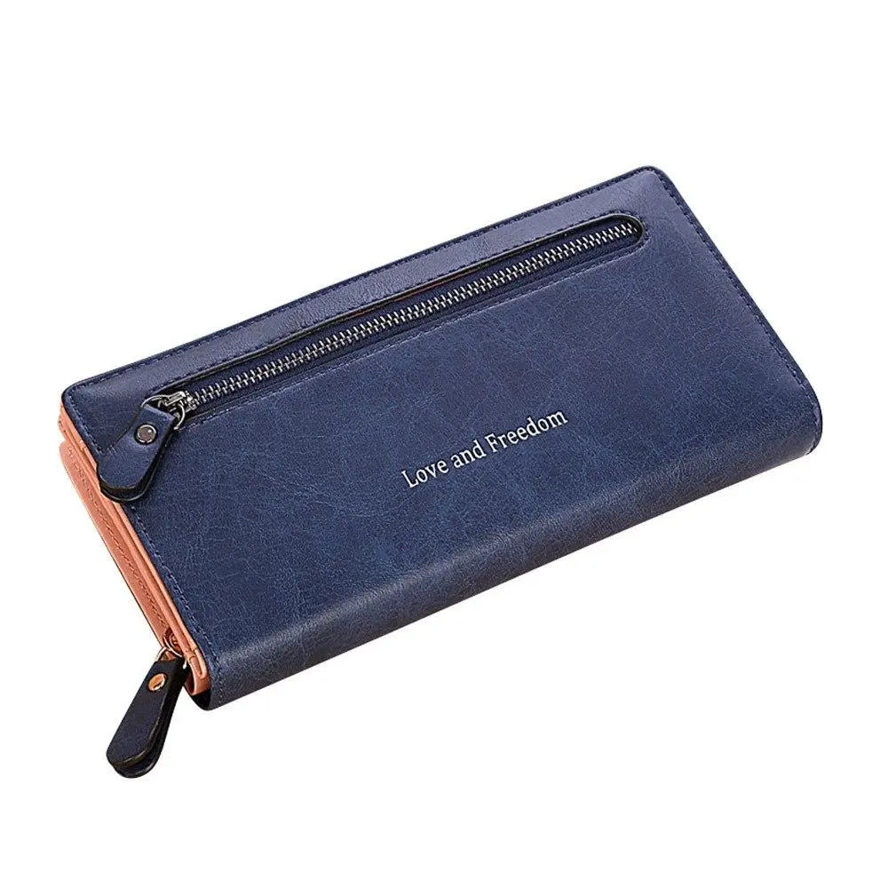 women bags high quality wallet female long wallet fashionable coin purse women purse Carteira feminina - SMSB 66