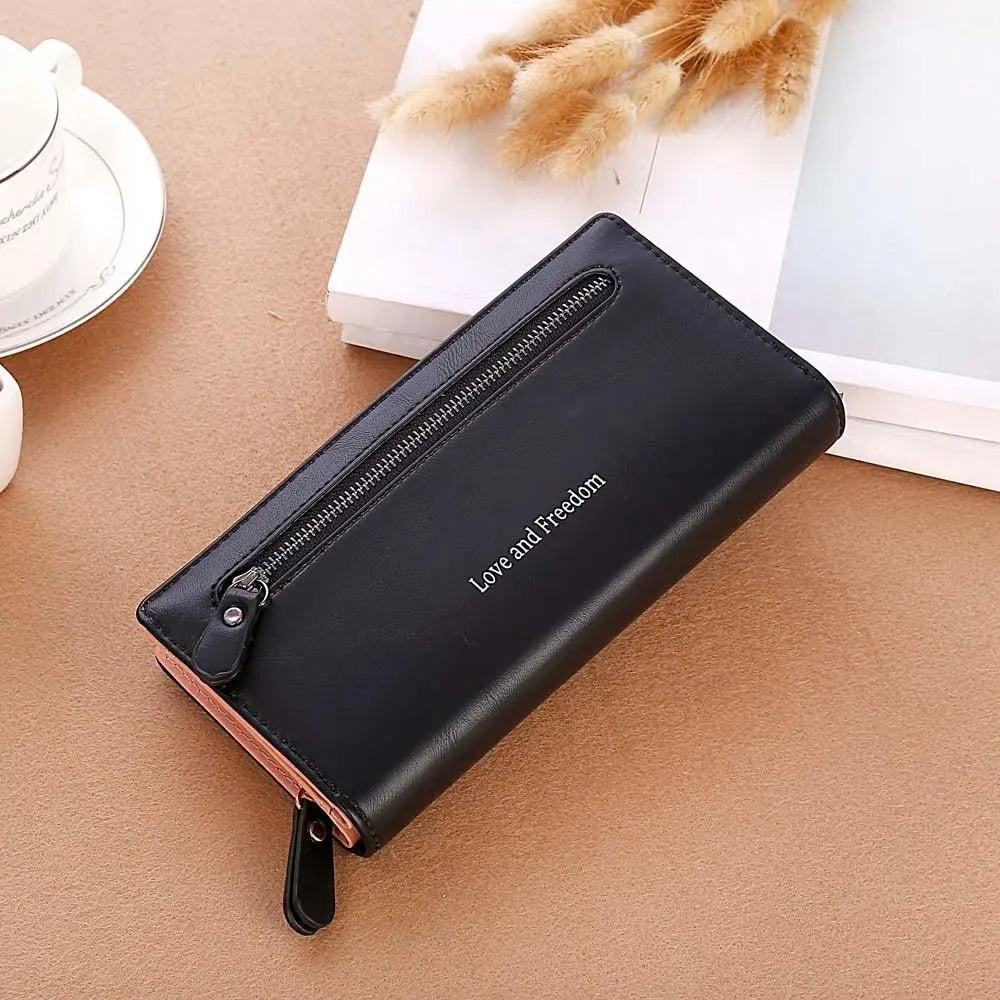 women bags high quality wallet female long wallet fashionable coin purse women purse Carteira feminina - SMSB 66