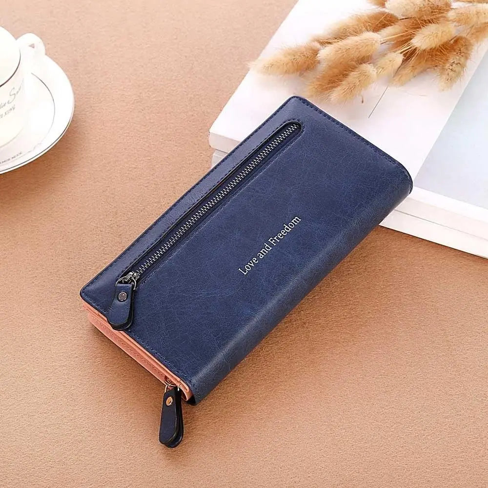 women bags high quality wallet female long wallet fashionable coin purse women purse Carteira feminina - SMSB 66