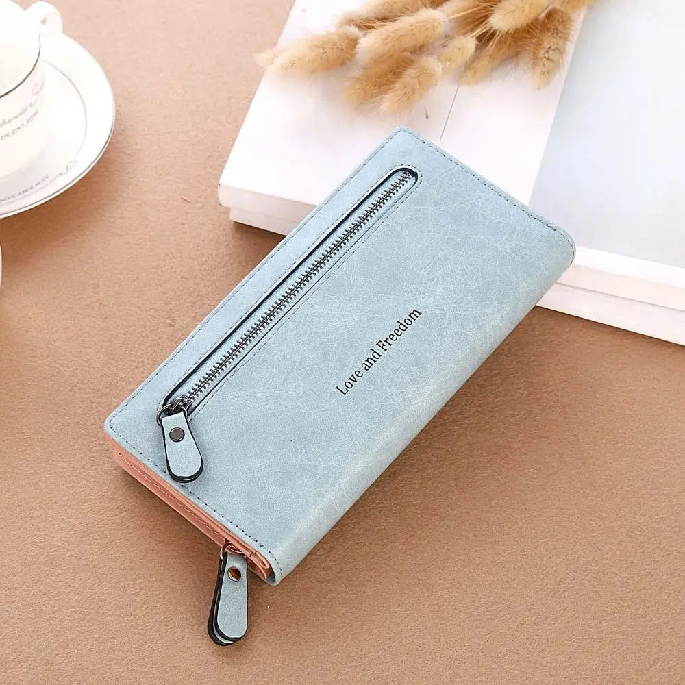 women bags high quality wallet female long wallet fashionable coin purse women purse Carteira feminina - SMSB 66